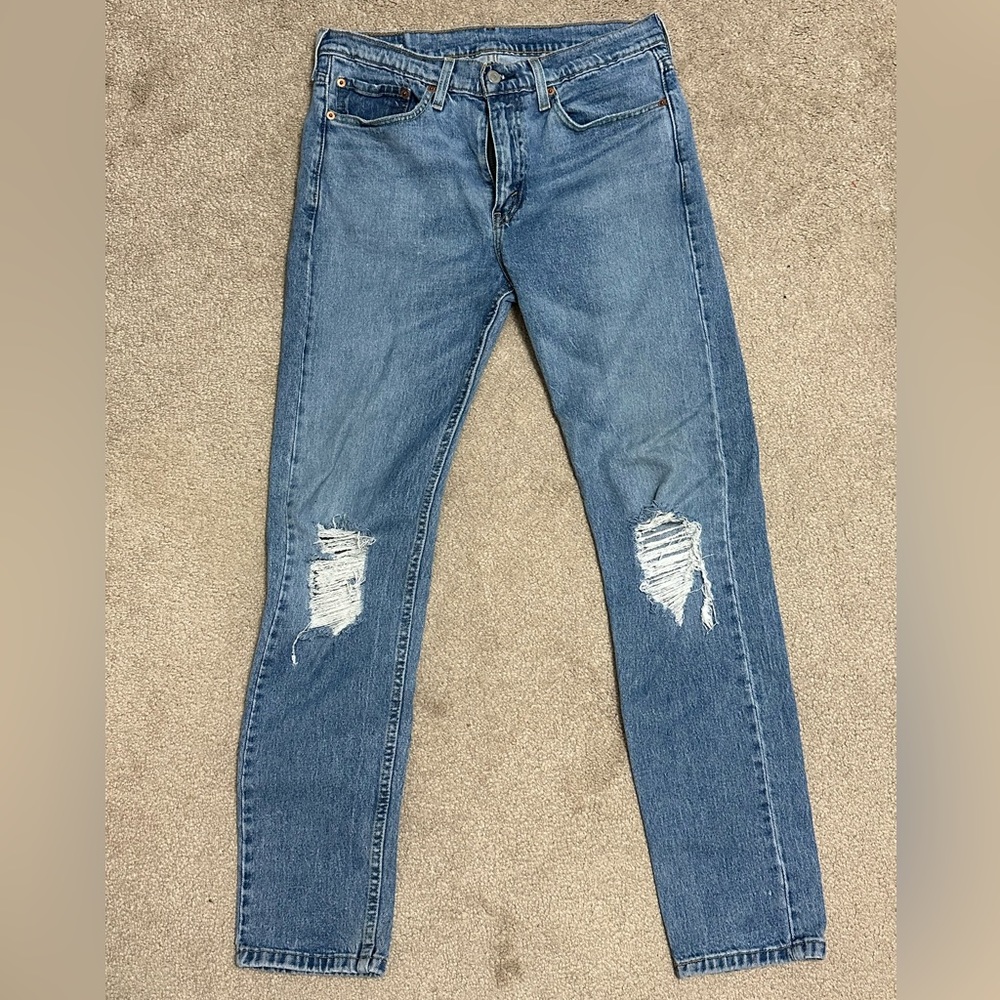 Men’s Levi Strauss Distressed Jeans | 31x32